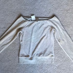 Brown-cream sweater